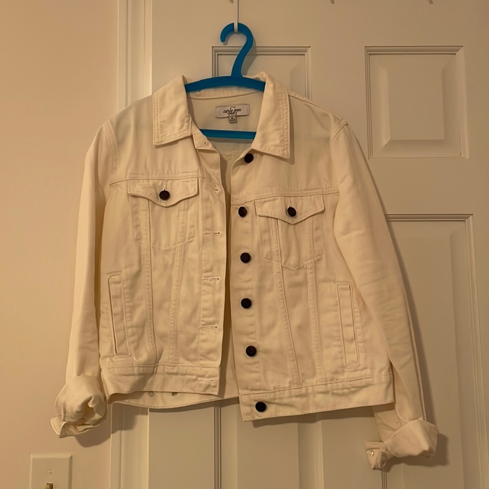 CJLA Cream Jean Jacket